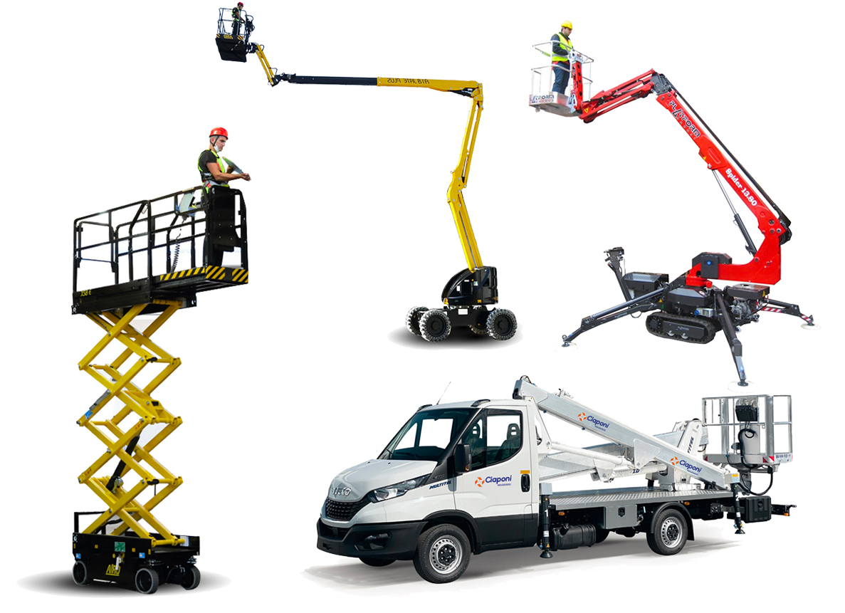 noleggio piattaforme autocarrate, cigolate e semovibili a San Miniatato