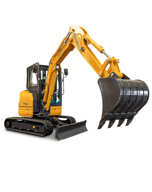 Noleggio Miniescavatore HD27V5 27 ql con Ciaponi San Miniato Pisa