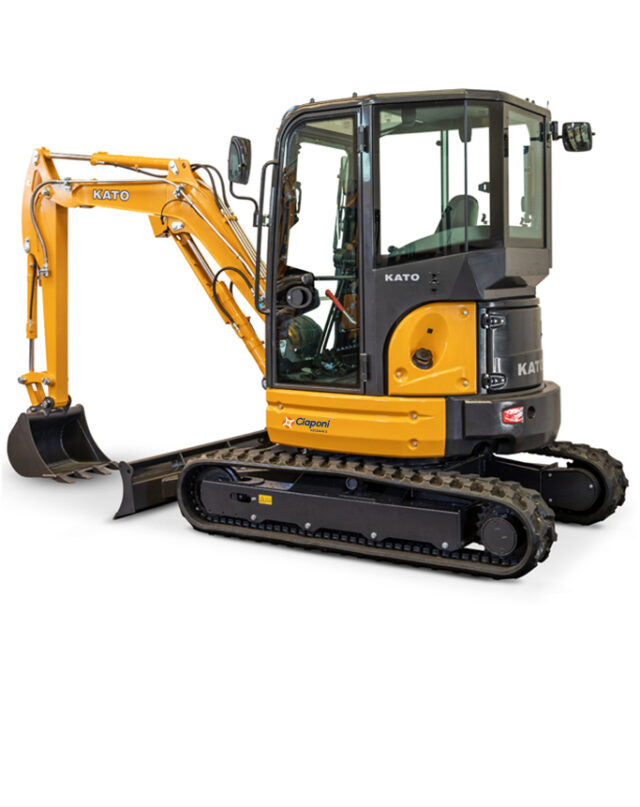 Noleggio Miniescavatore HD27V5 27 ql con Ciaponi San Miniato Pisa