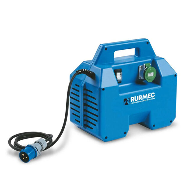 Vibratore per calcestruzzo Rurmec R40 con convertitore Maxi 1M
