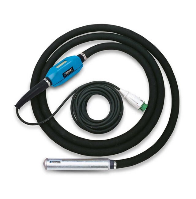 Vibratore per calcestruzzo Rurmec R40 con convertitore Maxi 1M
