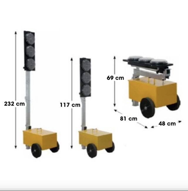 Noleggio Impianto Semaforico Mobile a Led a san miniato pisa
