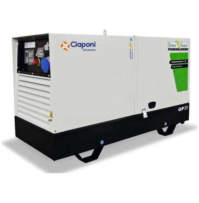 Gruppo elettrogeno Green Power GP44SH/DW